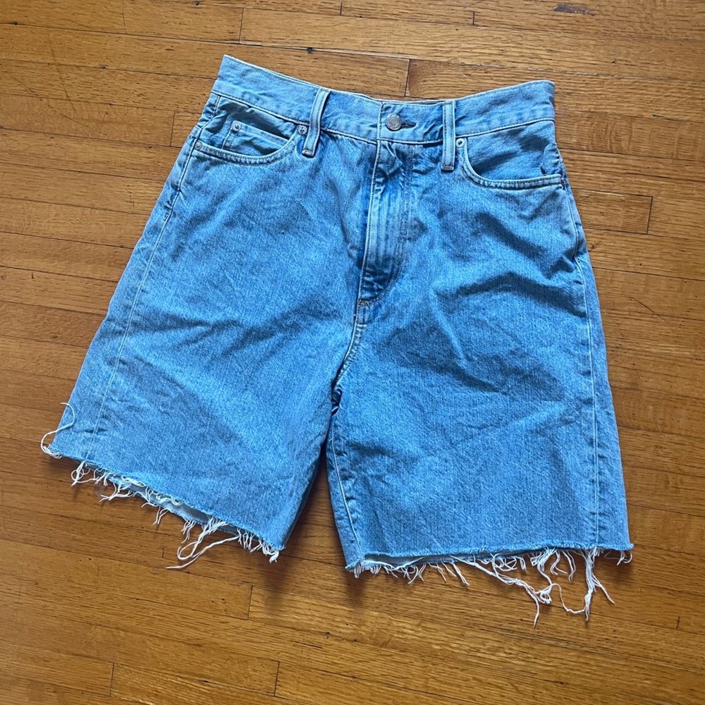 Simon Miller Denim Bermuda Cutoff Shorts